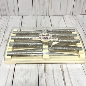 Vintage Carvel Hall Steak Knives Set of 8 by Briddell w/case Excellent Condition